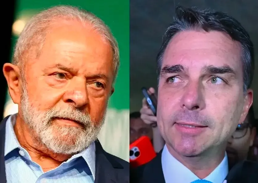Datafolha projeta 2° turno entre Flávio Bolsonaro e Lula