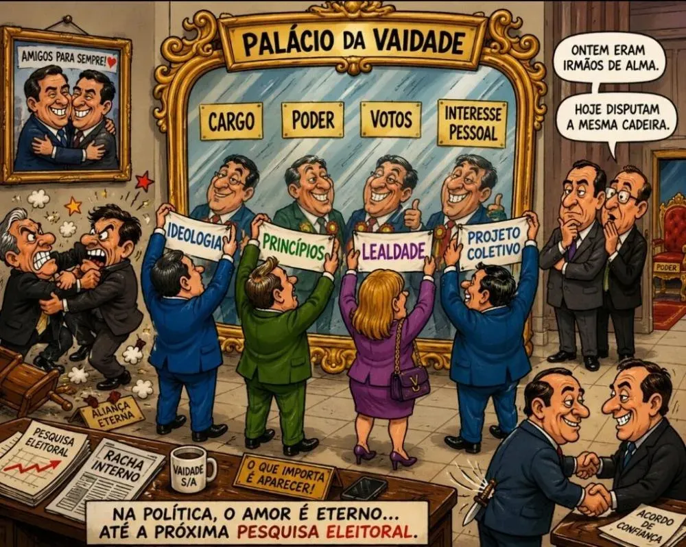 Vaidade e interesse pessoal na política